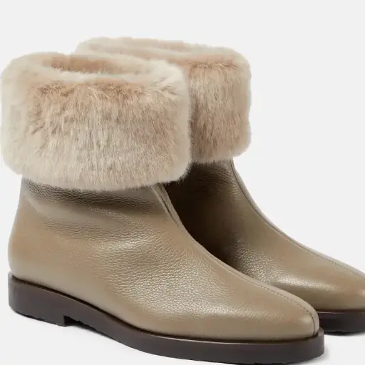 Faux Fur-Lined Boots